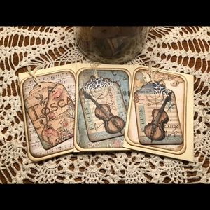 Set of 3 HANDMADE notecards